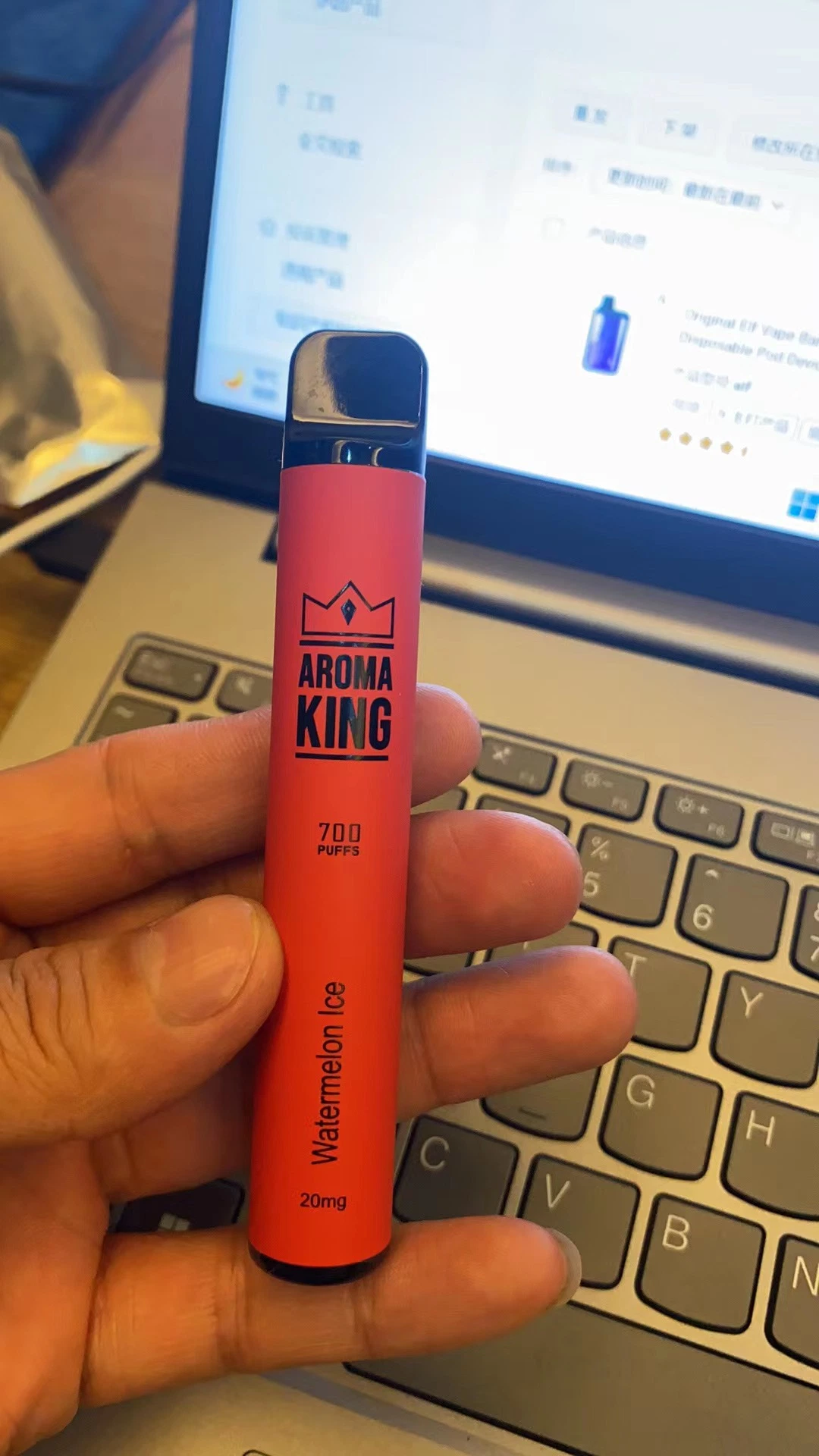 Aroma King Disposable Pod System 20mg 7000 Puffs Randm Tornado 7000 Puffs Mesh Coil Big Puffs