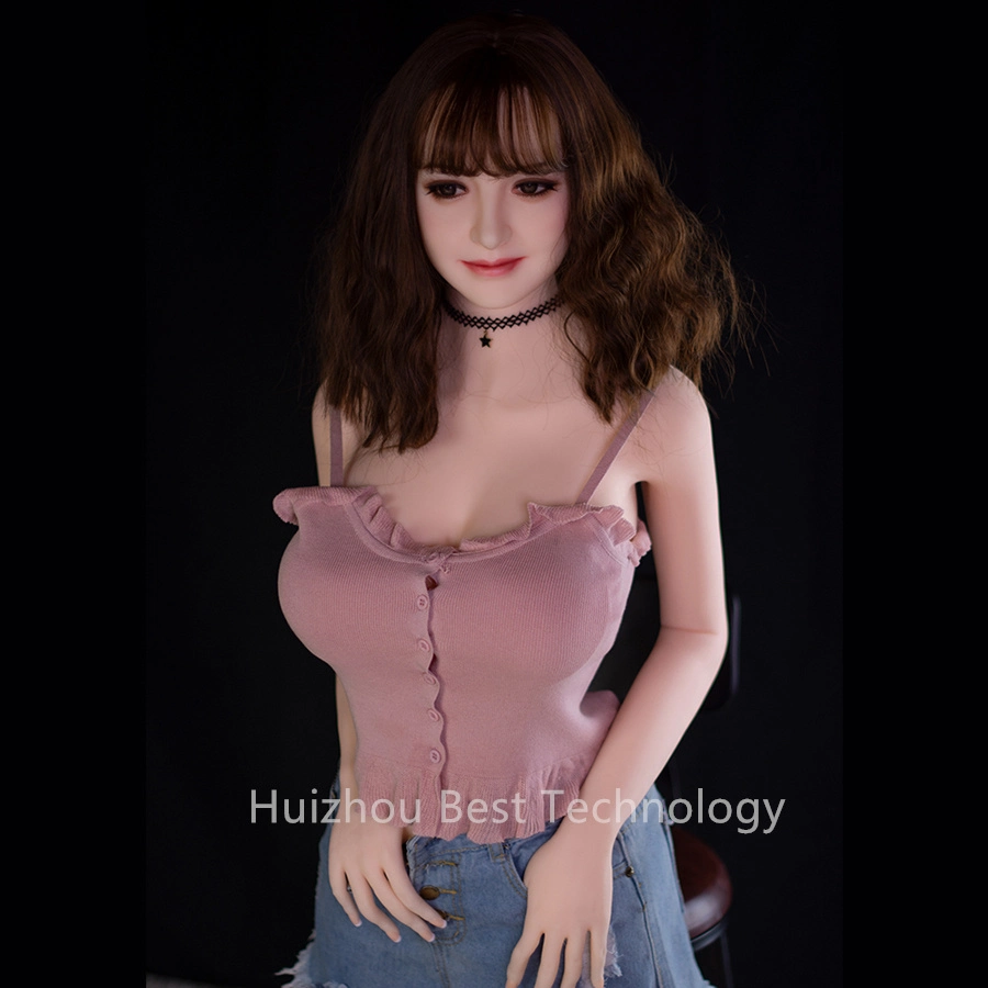 Silicone Real Doll Sex Manufacturer Look for Distributors 158cm Silicone Female Sex Doll Big Jelly Breast Purple Shirt Girl