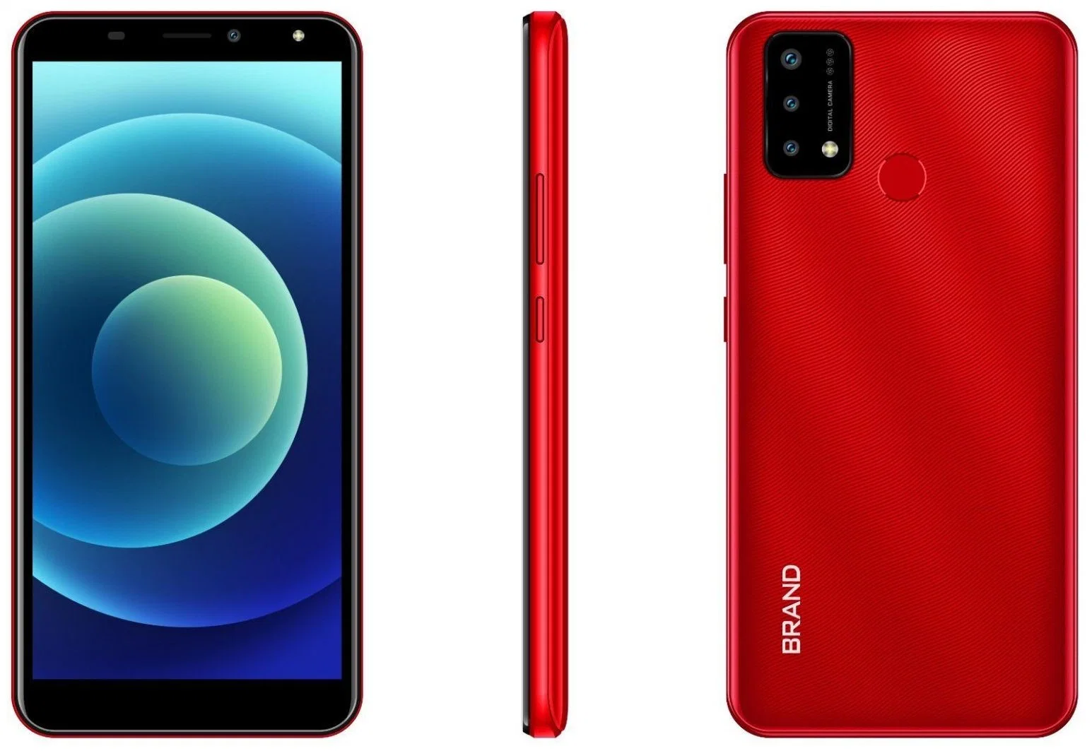 El color rojo 5.9inch Smartphone 4G HD al por mayor precio barato celular