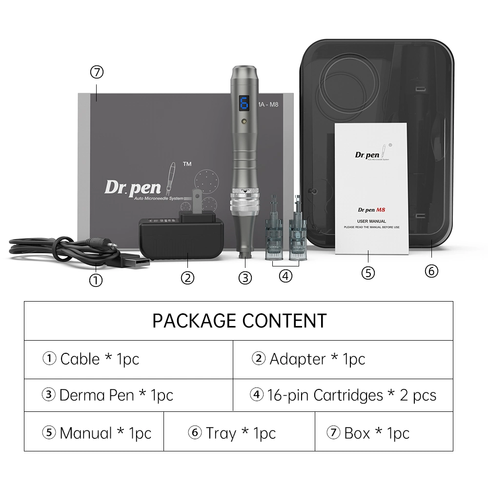 Micro Needle Therapy M8 Dr. Pen Dermal Pen Wireless Derma Pen