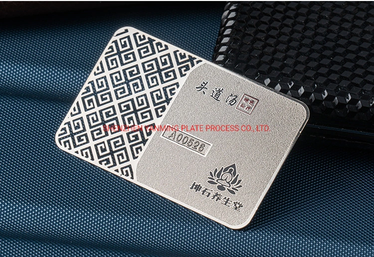 Customized Professional Etching High-End Fashion Small and Popular Business Cards