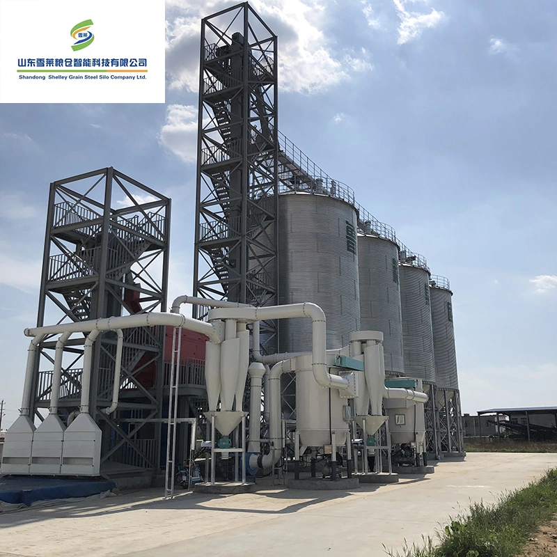 Factory Supplied Steel Silos for Wheat Soybean Grain Storage Used