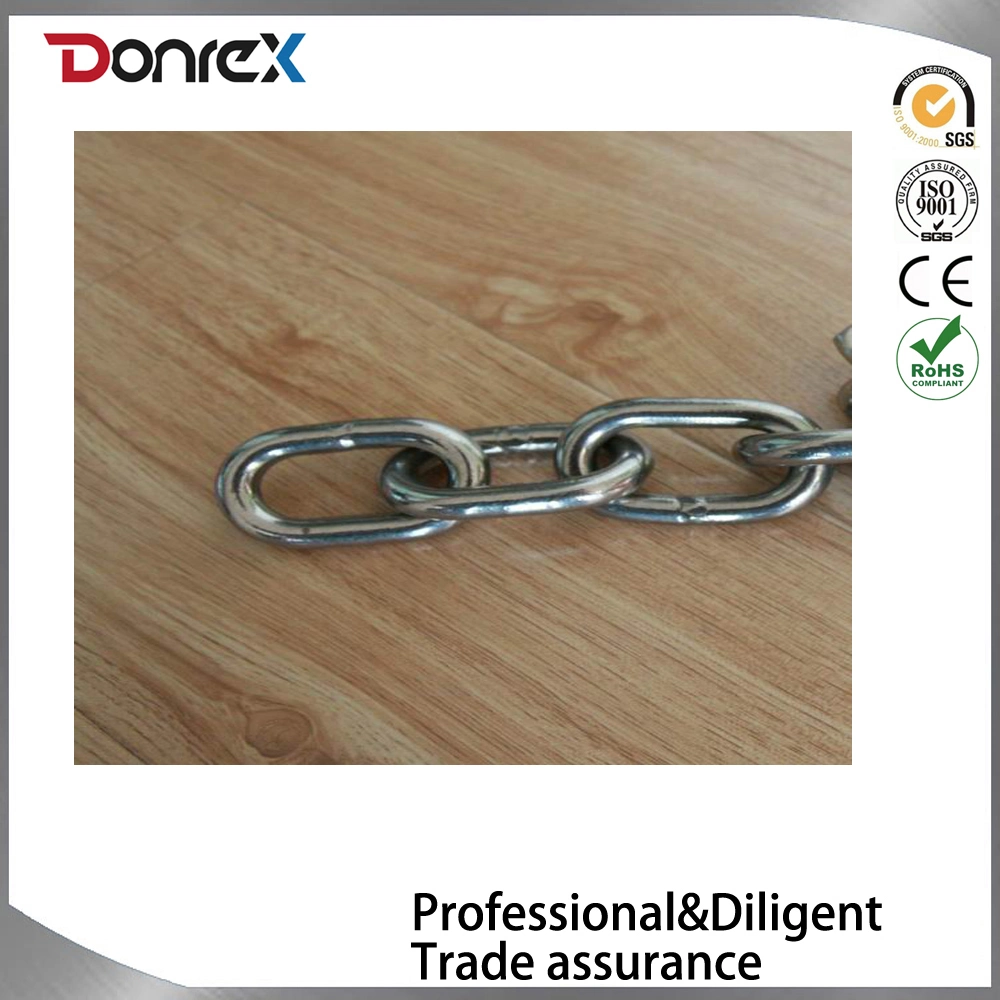 Stainless Steel Long Link Chain with DIN763 Standard