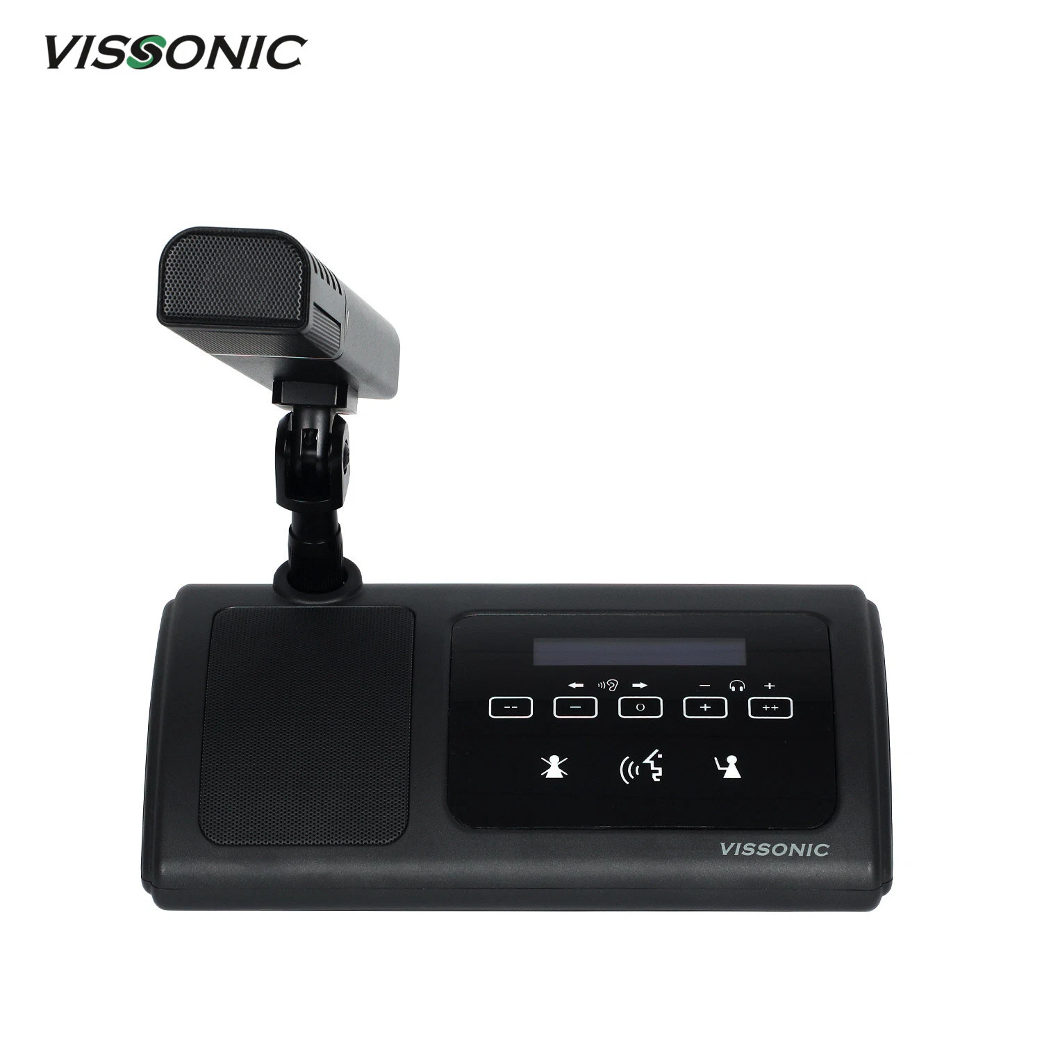 Vissonic Full Digital Wired Discussion رئيس/مفوض وحدة التصويت طاولة ميكروفون