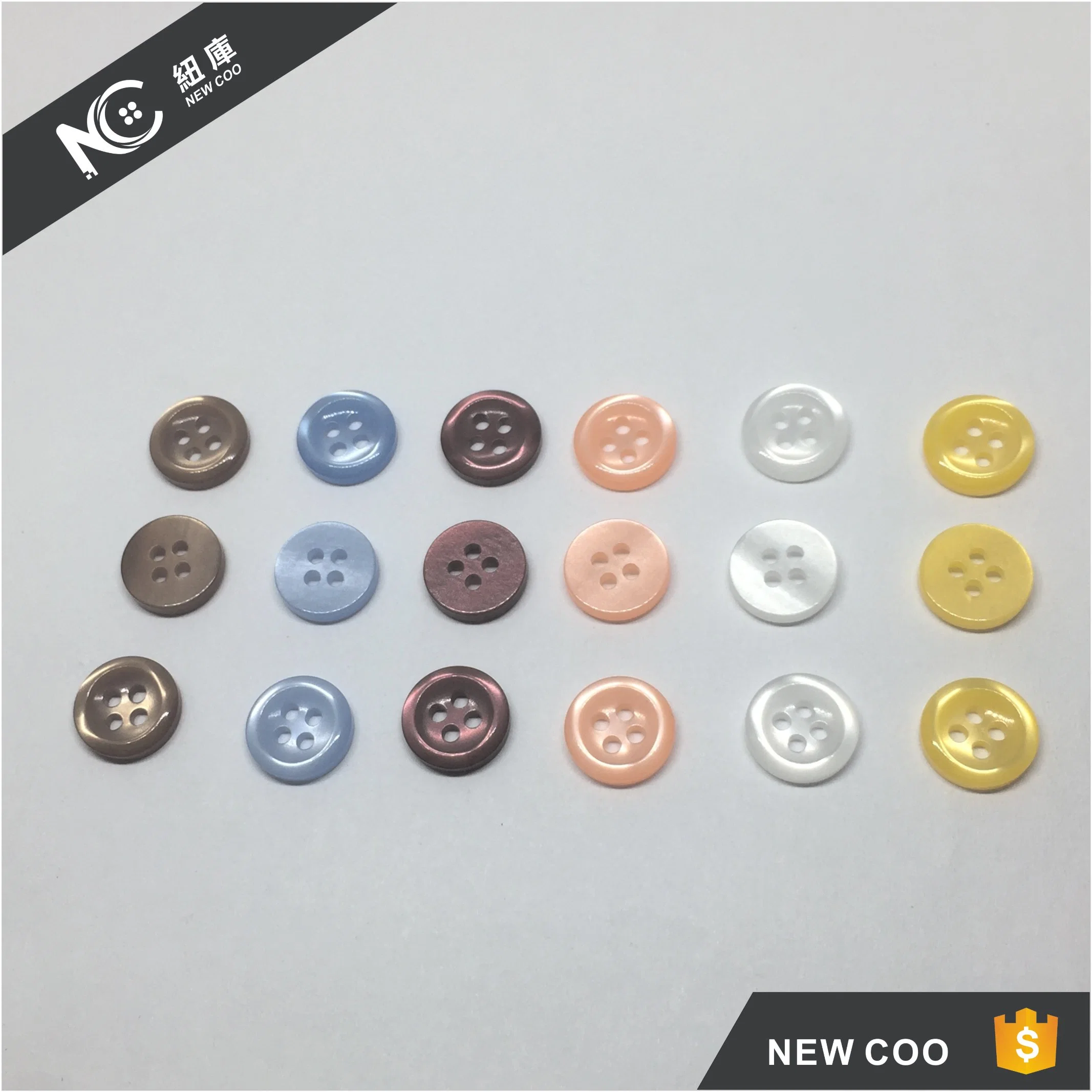 Colorful Garment Poly Button for Shirt with Eco-Friendly