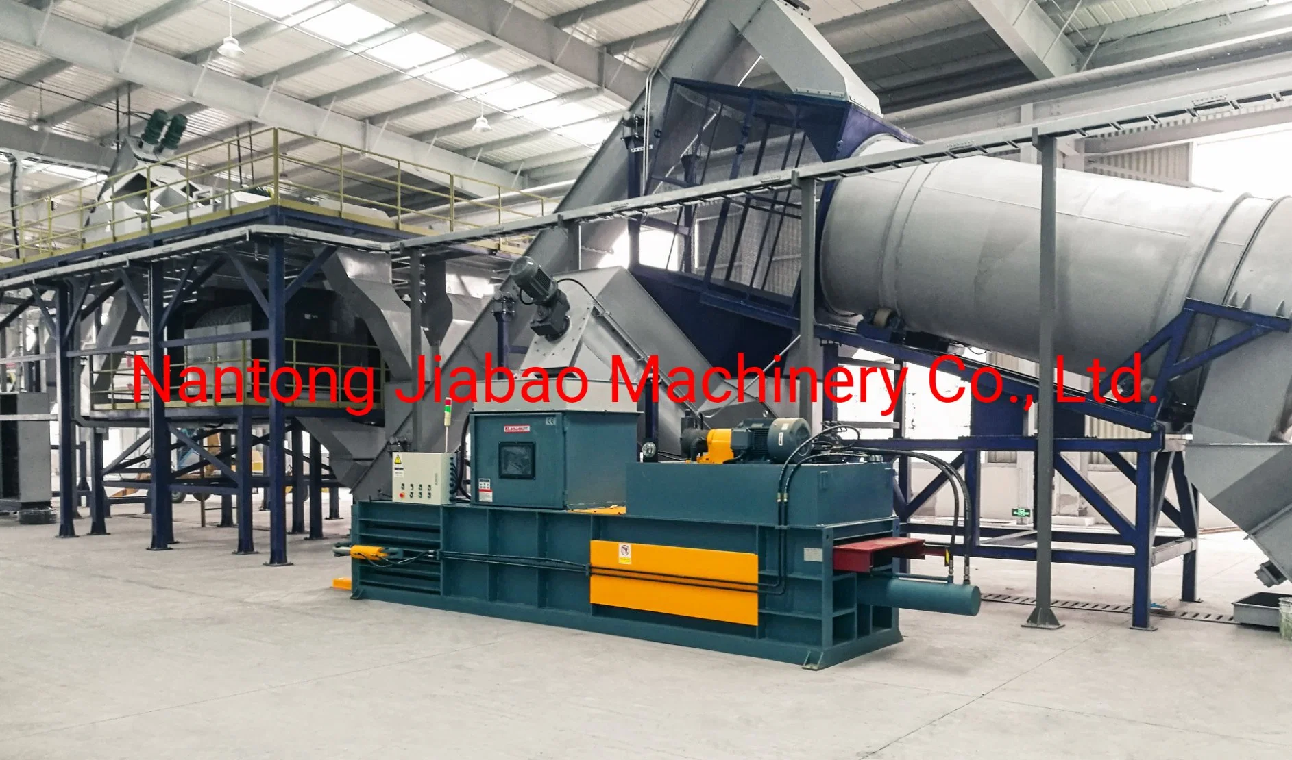 Good Performance Semi-Automatic Horizontal Hydraulic Paper Baler Sponge Press