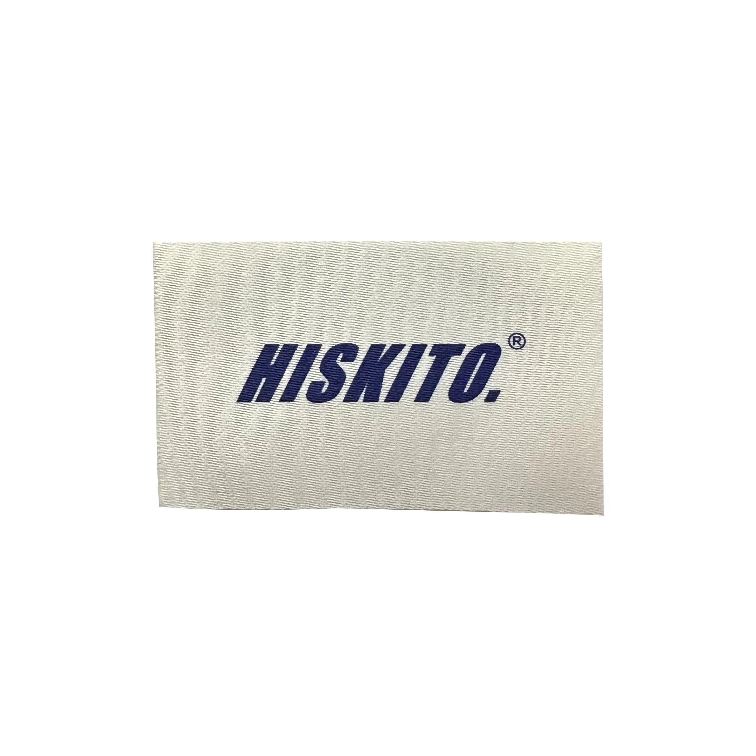 Custom Private Clothing Brand Labels High End Woven Neck Cloth Label