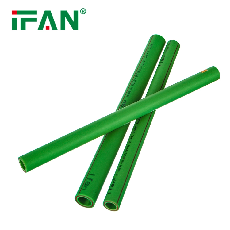 Ifan OEM PPR PVC Pex PP Tuyau Factory Green Plastic Tube Water Supply PPR Pipe