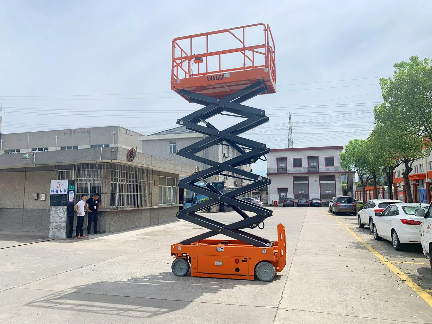 Low Price Hydraulic Platform Scissor Narrow Type Lift