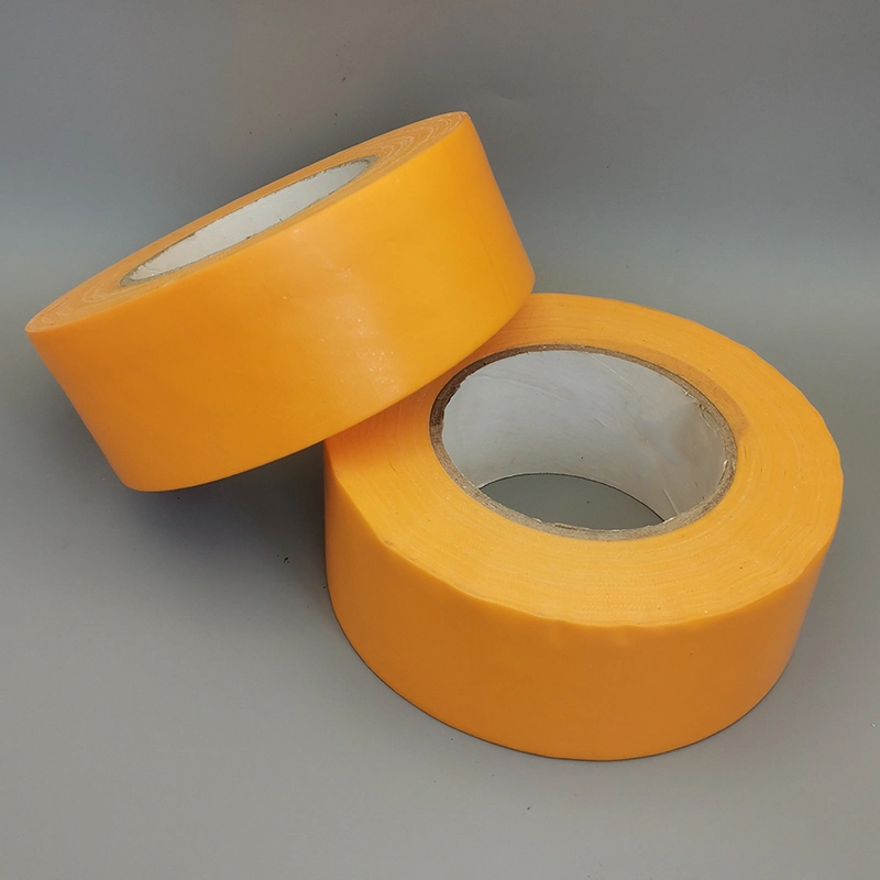 Strong Adhesion Yellow Moistureproof Tear Easily Duct Tape Be Suitable for Hardware Building and Decoration Project