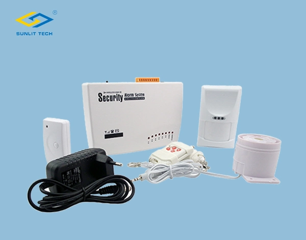 4 Wire / 6 Wireless Zones GSM Home Burglar Alarm Systems with Self - Checking