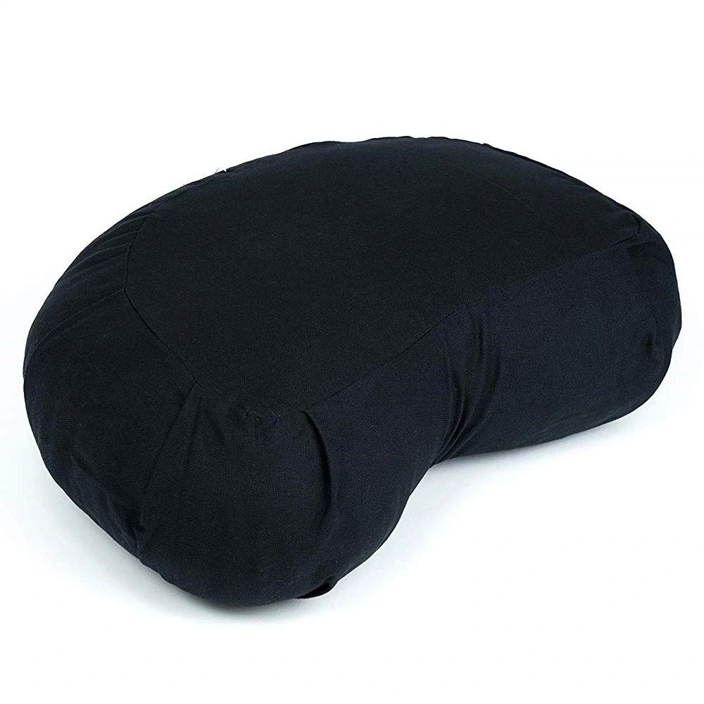 Organic Wholesale/Supplier Meditation Cushions Zen Pillow Yoga Bolster Bolster Cushion Buckwheat Yoga Zafu Meditation Cushion