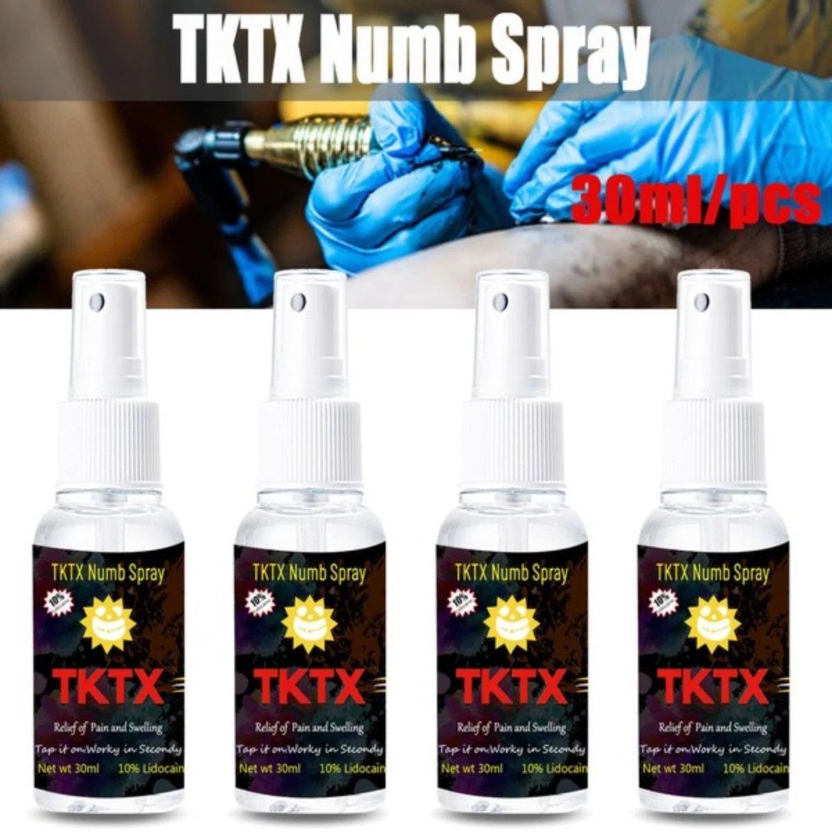 New Topical Anesthesia Spray Numbing Gel Midway Surgery Tattoo Supply