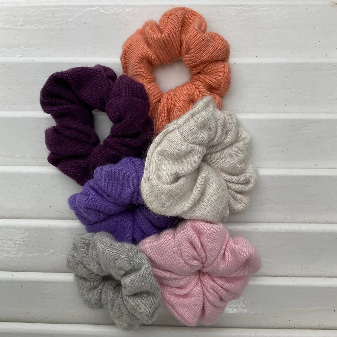 Women&prime; S Fashion Accessories Cashmere Hair Ties Band Scrunchie