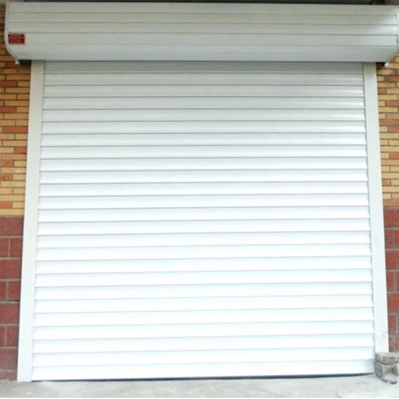 Top-Qualität Aluminium Rollladen Tür Automatische Elektrische Rolling Shutter Angezeigt