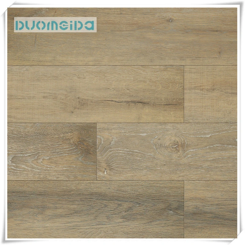 Décoration de maison grain de bois SPC vinyle hybride matériau de plancher
