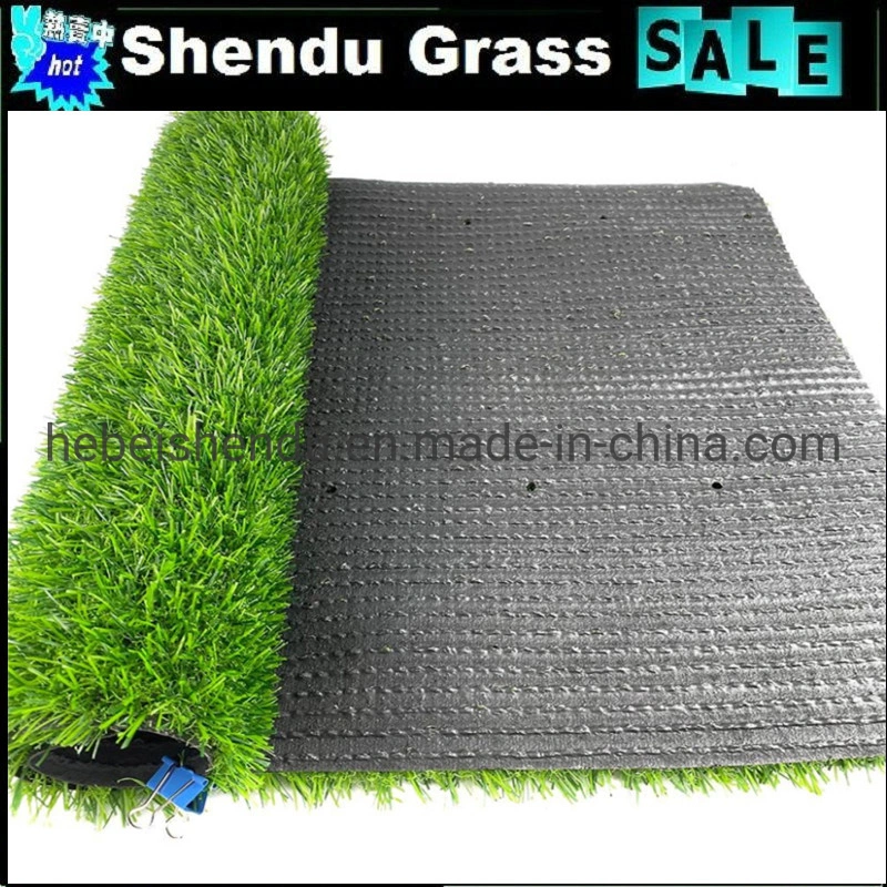 Made in China Factory Price Green Turf Lawn Synthetic Fake Plastic Artificial Grass to India Market