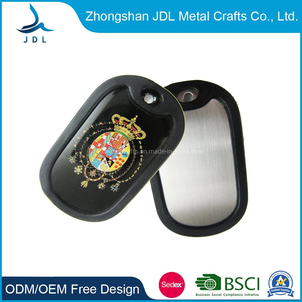 Wholesale/Supplier Printed Bullet Stainless Steel Blank ID Pendant Sublimation Girls High quality/High cost performance  Xvideos Customised Military Metal Dog Tag