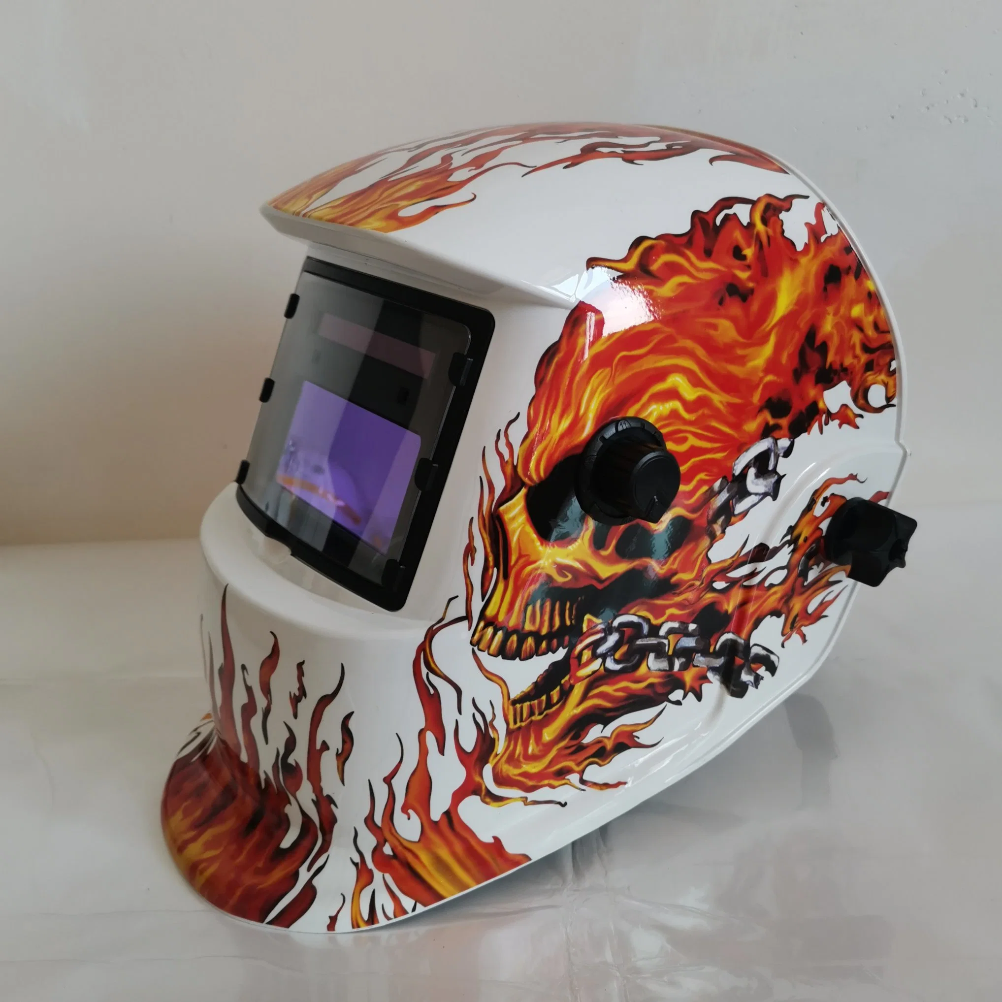 Professional Manufacturer Cheap Durable Hand Held Custom Plastic Welding Helmets