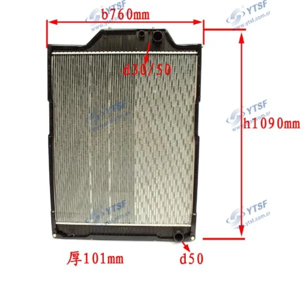 Truck Parts Radiator for JAC Truck Gallop K3w 25300-Y41A0 Hongyan/Jmc/Foton/Forland/Isuzu/DFAC/FAW/HOWO/Sinotruk/Yuejin/Nkr/Nhr/Dongfeng/Sany/Auman/Shacman