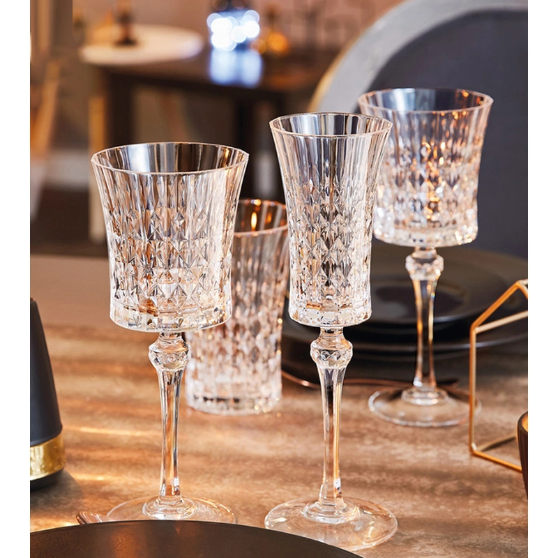 Manufacturer Wholesale/Supplier Goblet Cocktail Red Wine Glass Support Customization Wine Glass