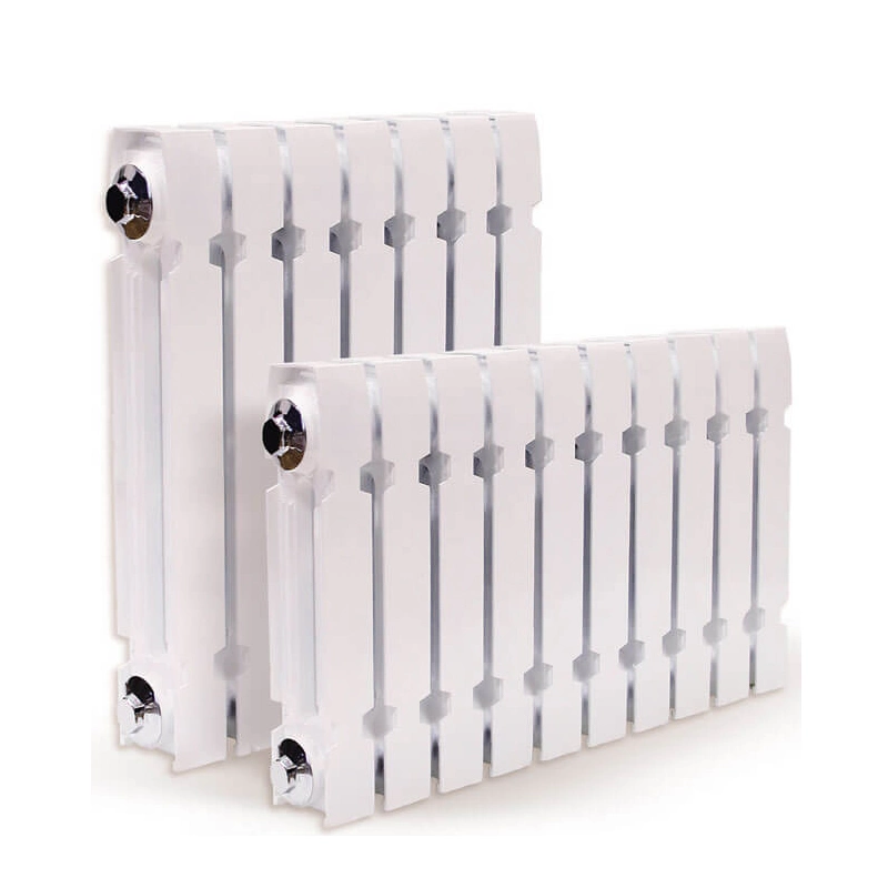 White and Elegant Aluminum Radiator