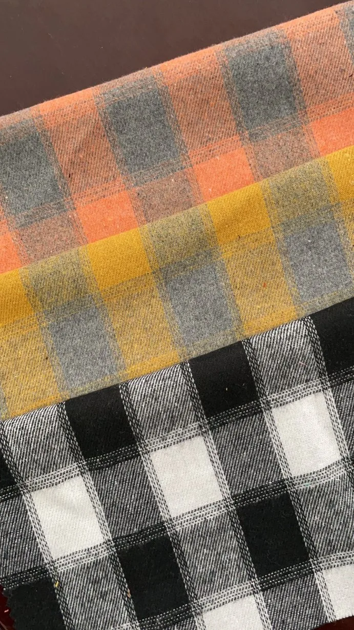 Cotton Student School Check Uniform Fabric Yarn Dyed Plaid