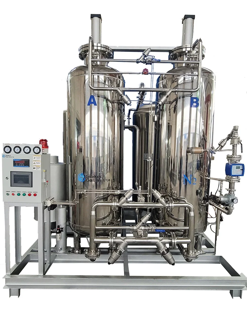 Nitrogen Purifier Equipment High Purity 99.99% Industrial Gas Machine Nitrogen Generator