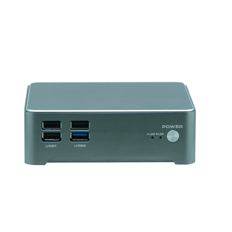 Intel N2805 Multi-Display 6 USB Desktop lüfterlos DC 12V Mini PC-Computer