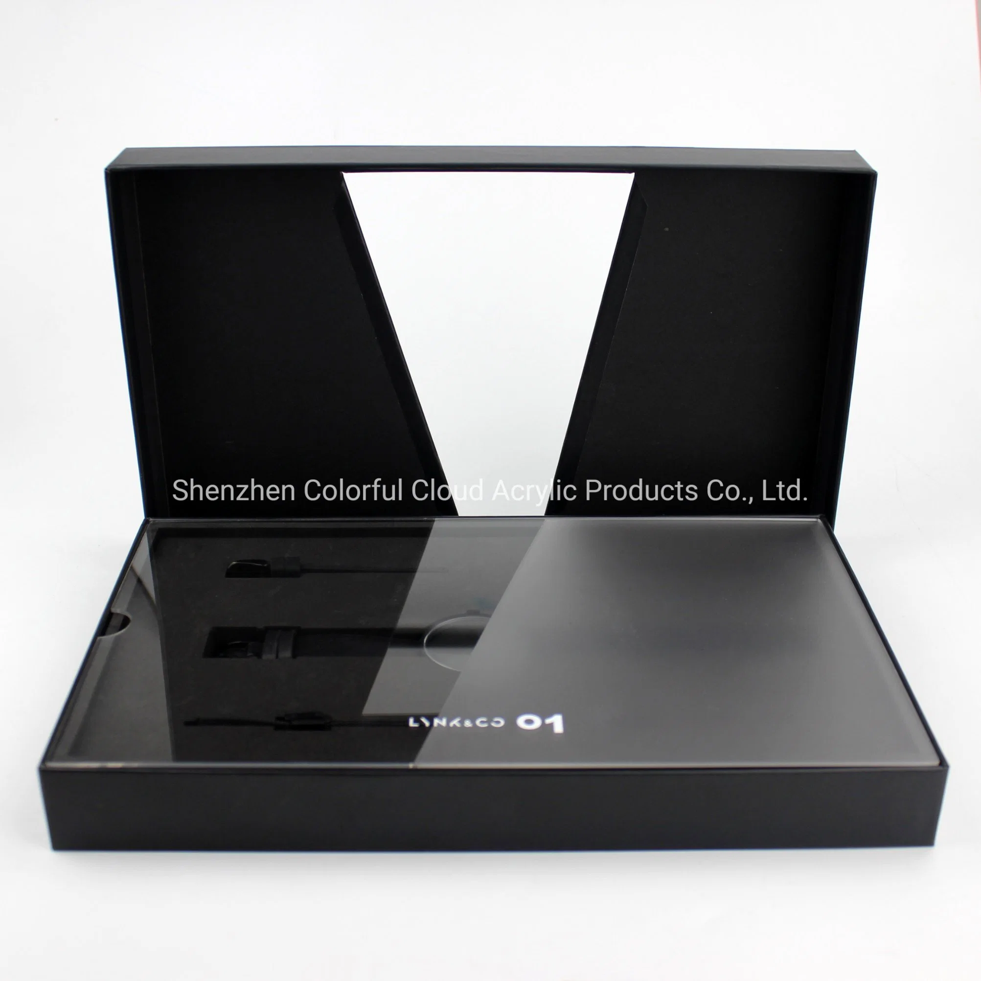 Factory Direct Sales Professional Customized Black High-Grade Watch Box for Gift Box