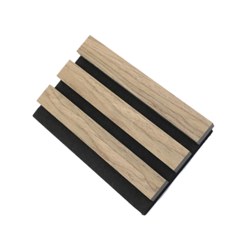 Fábrica al por mayor Panel de tablilla de madera para decoración de pared interior