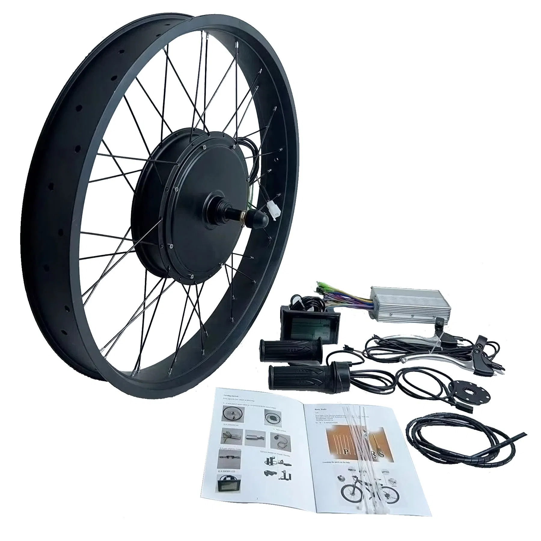 Mayebikes Powerful 36V/48V Motor Electric Bike Conversion Kit for Mountain Ebike