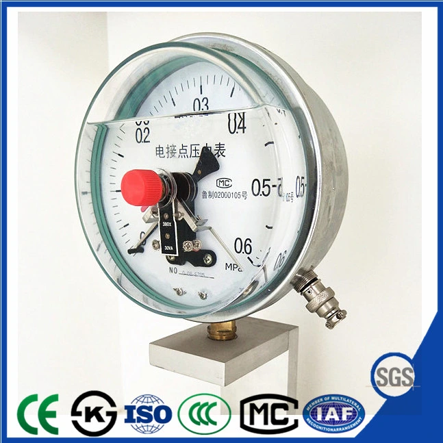 Top Quality New Product Oil Filled Shock - Resistant Electric Contact Pressure Gauge