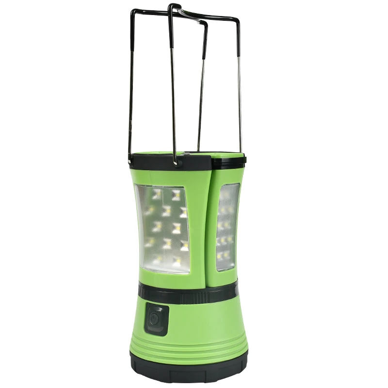 Brightenlux Multifunktions 4 in 1 Wiederaufladbare wasserdichte tragbare LED Camping Laterne für den Außenbereich
