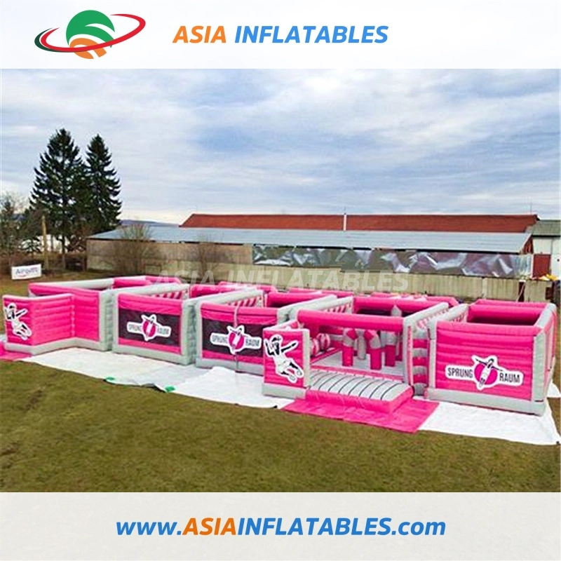 Giant Obstacle Course Inflatable Theme Play Park for Amusement Park