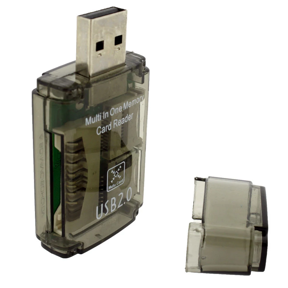Micro SD Hc MMC TF Ms Memory Stick Card Reader