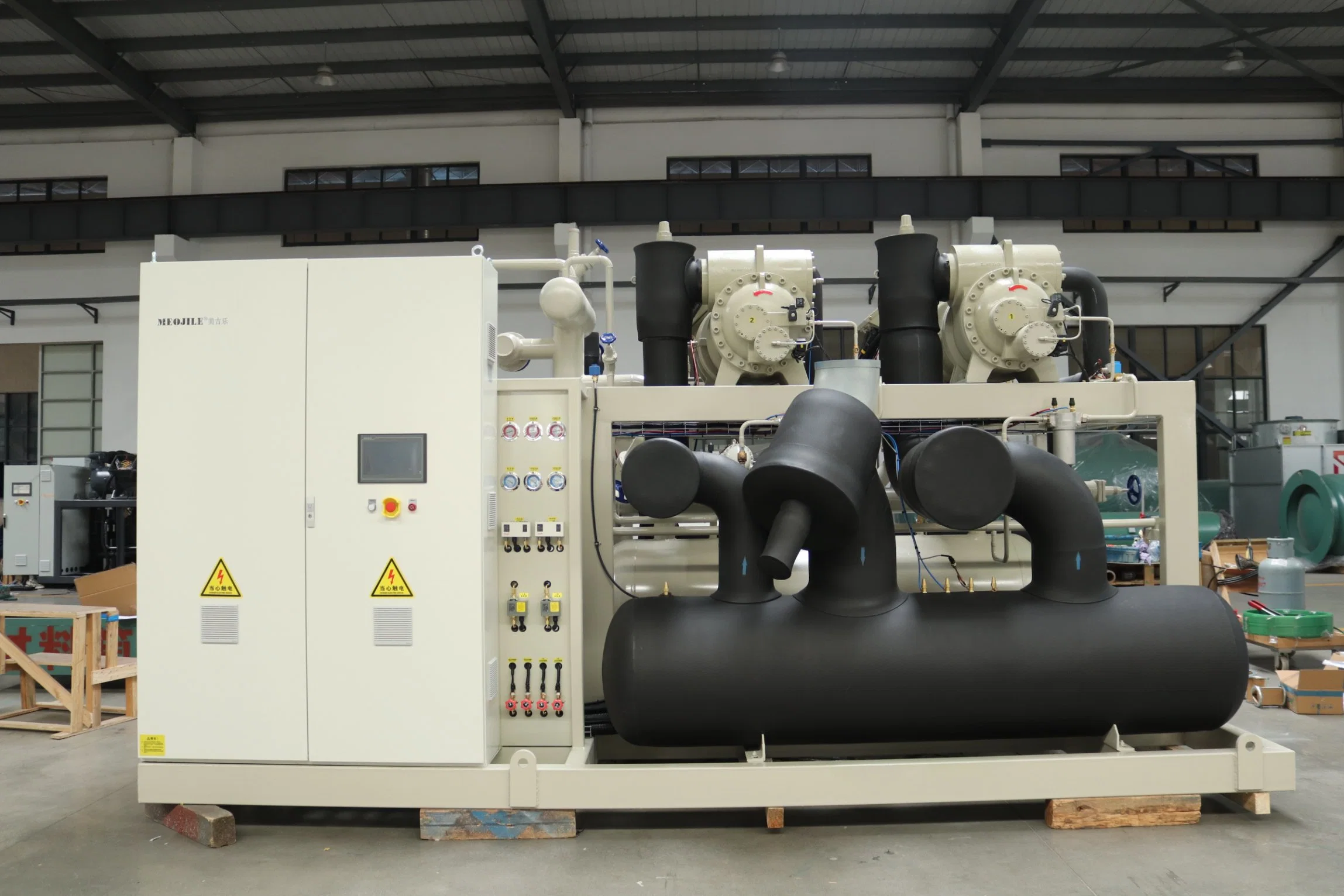 260HP Screw Compressor Condensing Unit for Frozen Durain Blast Cold Storage