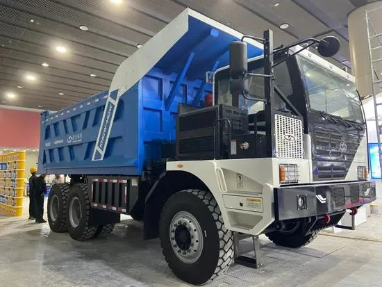 Gcc Approved OEM Know-How Nude Packing Mining Electric Dump Truck 350kw