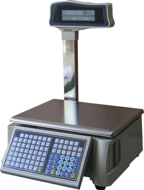 30kg Cash Register Weighing Scale with Barcode Printer