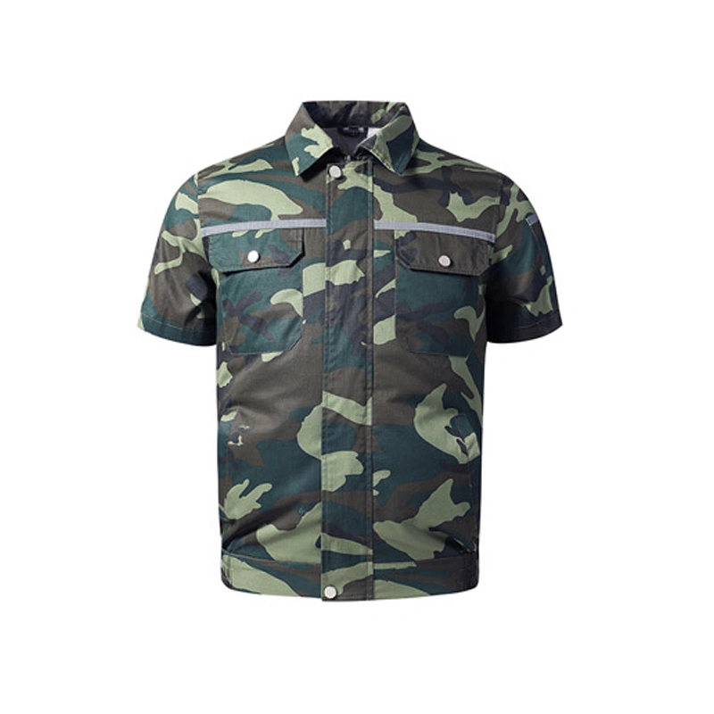 Summer Camouflage Fan Air-Conditioning Suit Cooling Jacket