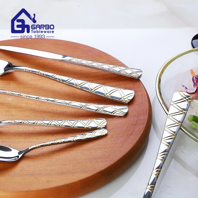 High quality/High cost performance  Mirror Polish Cutlery Sets Stainless Steel Spoons