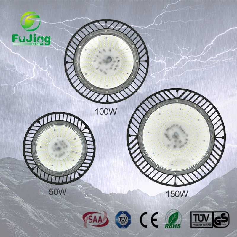 Distributors 100W 150W 200W IP66 Industrial Pendant UFO High Bay LED Light