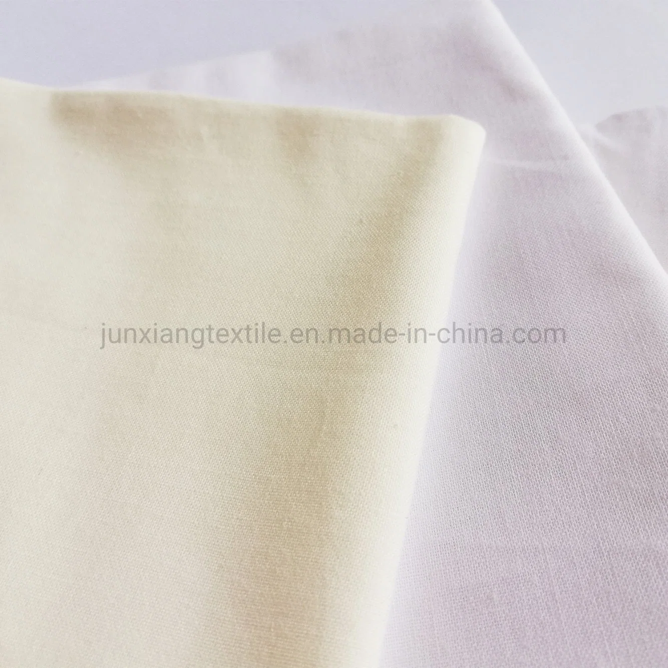 Soft 100cotton Fabric Bleached Pfp Pfd White 30X30 68X68 Cotton Fabrics