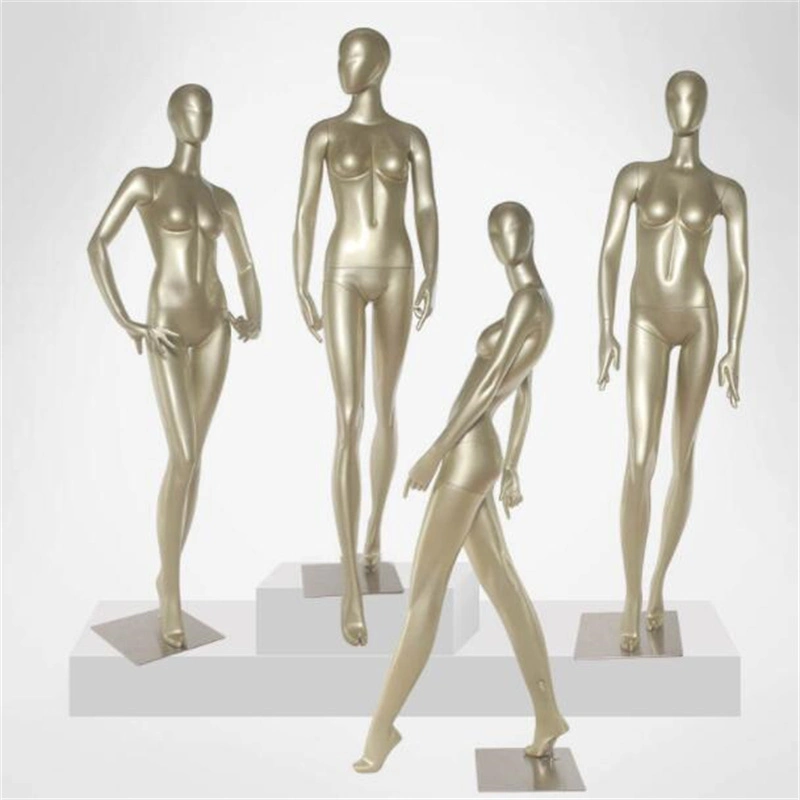 Anzeige Lady Stand Kunststoff Ganzkörper Glanz Sexy Mannequin