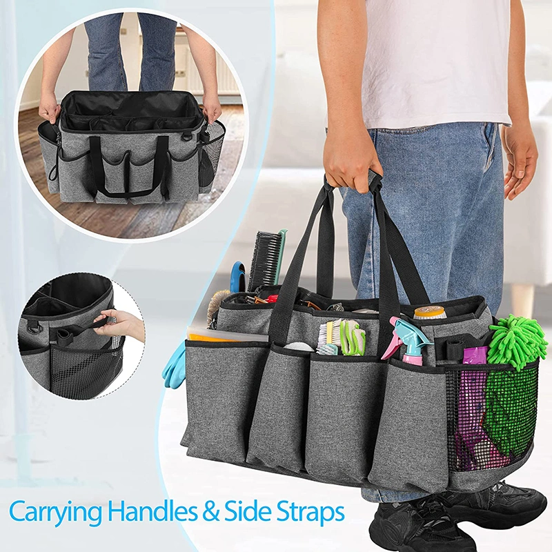 Shoulder Cleaning Caddy Waterproof EVA Hard Bottom Auto Detailing Bag