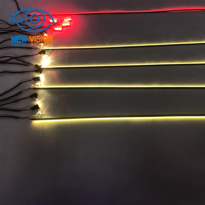 Индикатор управления APP газа окружающего освещения автомобиля светодиодный индикатор полосы RGB со светодиодной подсветкой окружающего освещения салона автомобиля декоративные принадлежности в две группы управления