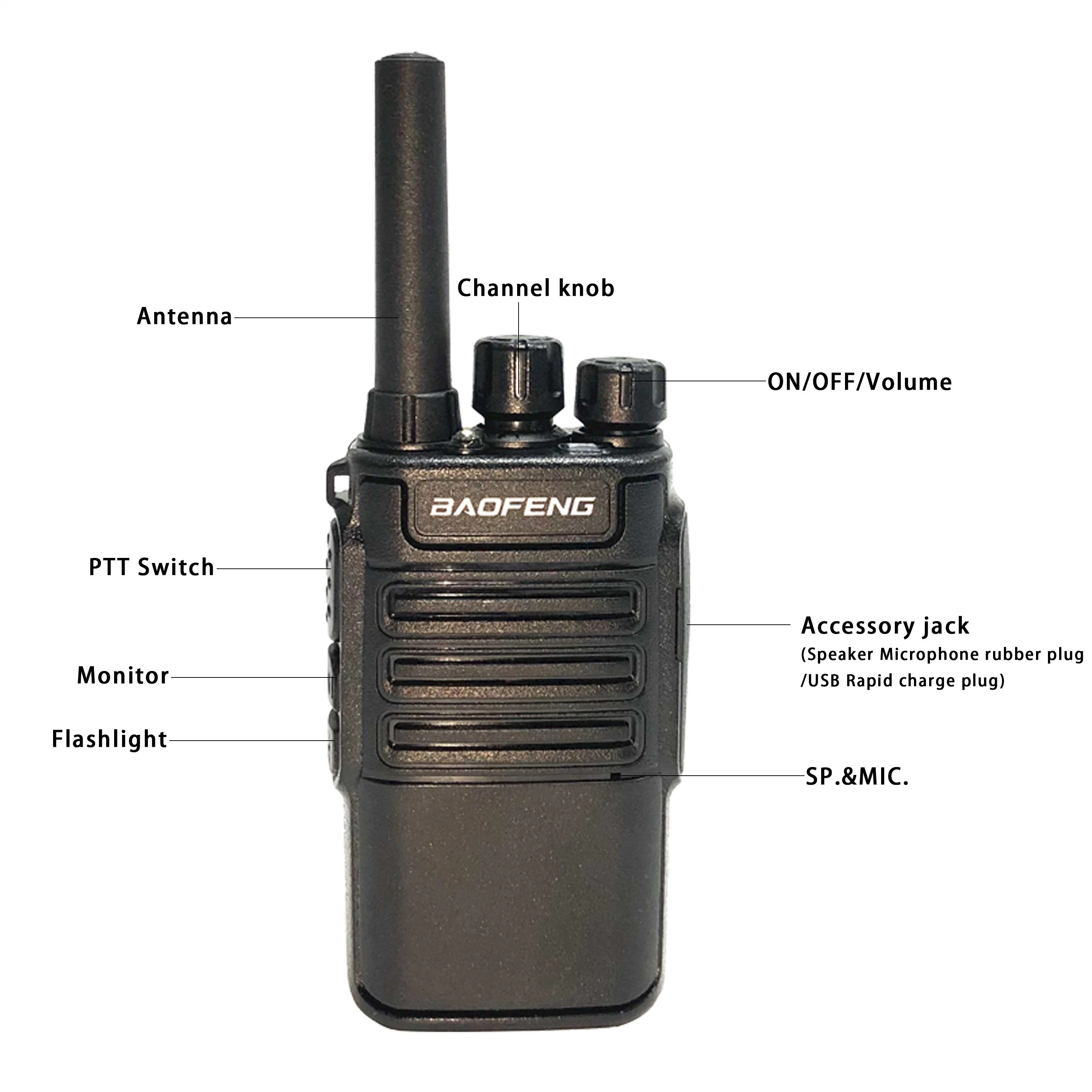Baofeng original Bf-V8 de VHF UHF Radio de dos vías Baofeng Bf-V8 CON FM Intercomunicador inalámbrico de mano mejor precio de fábrica de Walkie Talkie