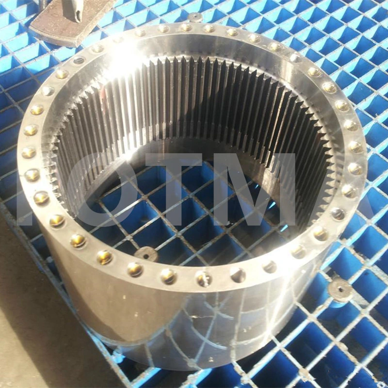 Casting & Forging Heavy Duty Forging Steel Gear Ring for Grinding Mill