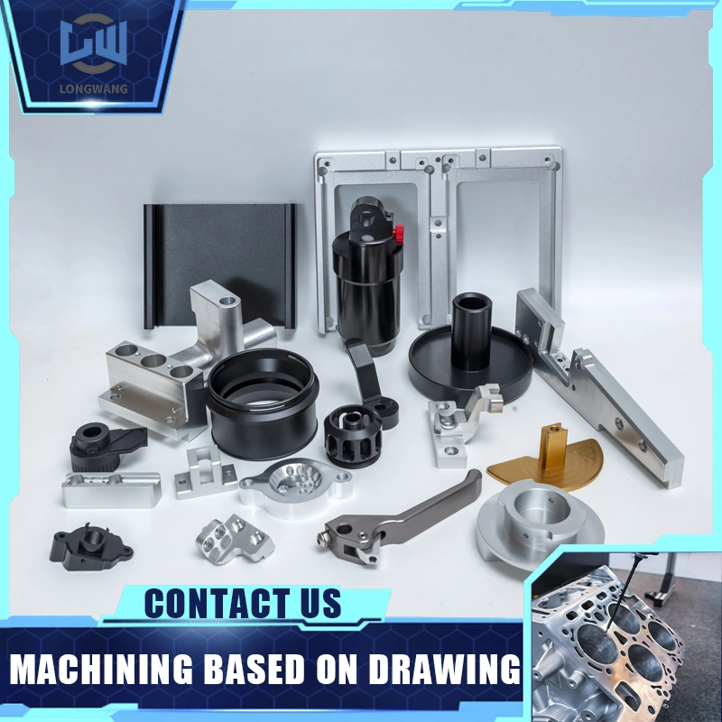 Custom High Precision CNC Machining Metal Services OEM Aluminum Stainless Steel Copper Milling Drilling Milling Turning CNC Machining Parts