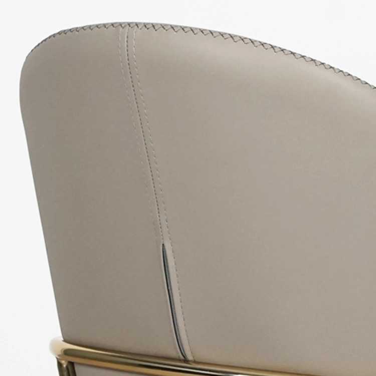 Neues Produkt Promotion Hotel Nordic Luxus für Dining Klassische Stühle Goldenes Bein
